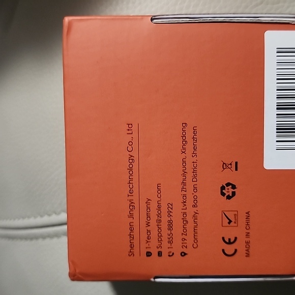 NIB Pink Rechargeable L.E.D Bark Control Collar - Picture 4 of 7